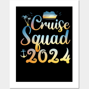 Cruise Outfits for Women 2024 Family Cruise Squad Matching Posters and Art